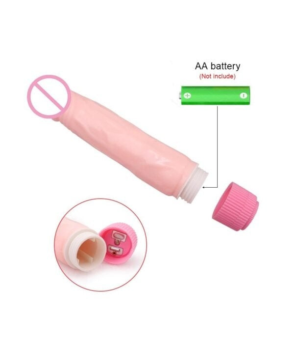7 Inch Realistic Dildo With Vibration